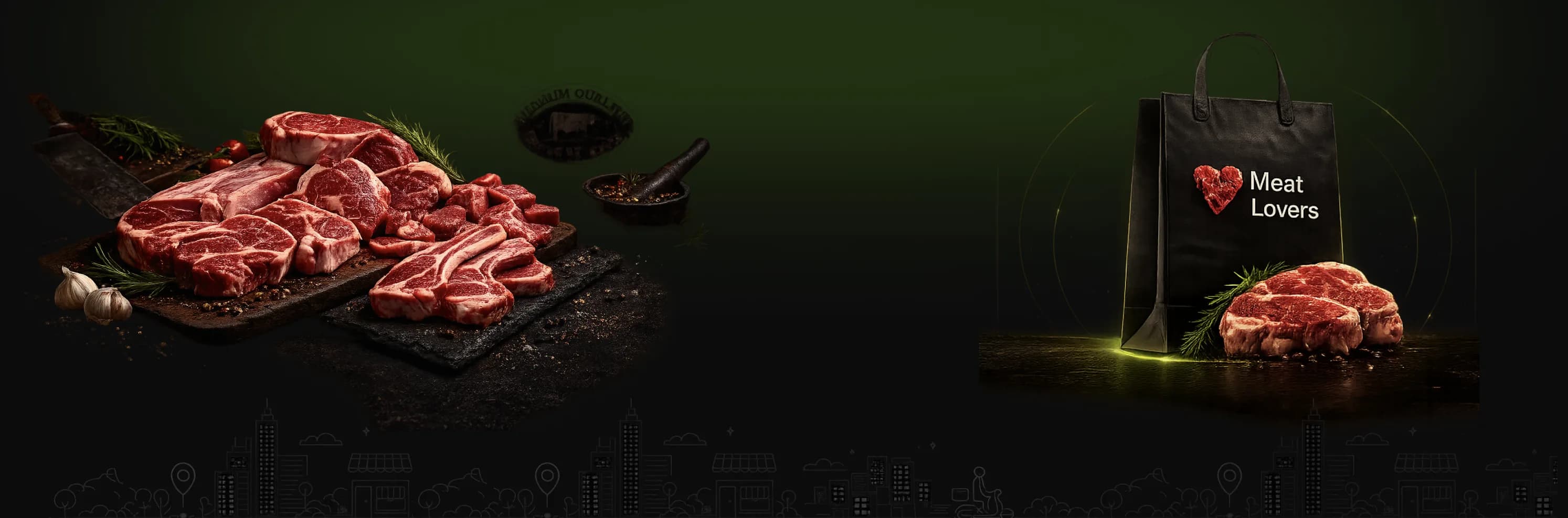 Premium Meat Lovers cuts delivered across your city